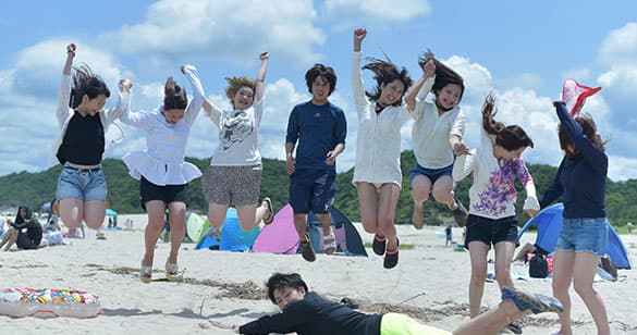 ミラノアスタッフで海へ