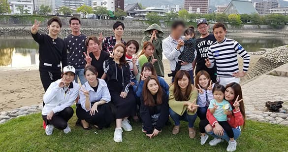 花見in中央公園