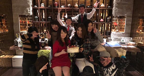 ミラノアキャスト誕生日会